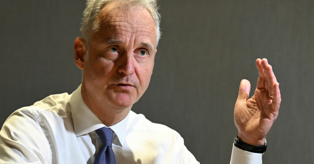 "Är det någon gång jag ska ta mitt ansvar är det väl när vi står inför de här utmaningarna för förtroendet. Det kommer jag fortsätta göra så länge styrelsen har förtroende för mig", säger Alectas vd Magnus Billing. Arkivbild Alectachefen: Jag har det yttersta ansvaret
