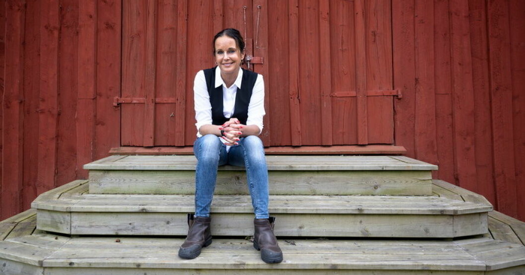 "Jag har haft kompisar som frågat om jag ska sluta jobba nu och jag har svarat nej, är du inte klok eller?", säger debuterande författaren Maria Wensund – som nu fått både bokkontrakt och filmkontrakt. Fick filmkontrakt – innan debutromanen släppts