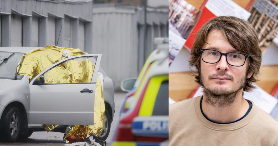 "Man verkar ha varit lite bättre på att klara upp gängmorden i Göteborg än man varit i Stockholm och Malmö", säger kriminologen Manne Gerell. Arkivbild. Därför går Göteborg mot gängvåldstrenden