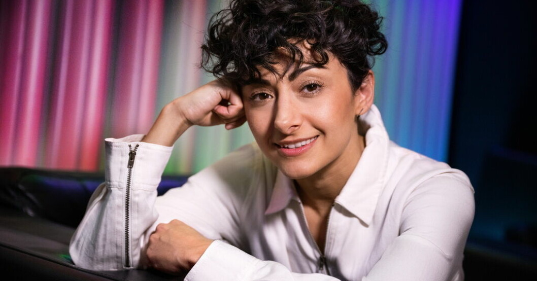 "Mellopubliken är ju bara så mycket kärlek", säger Melanie Wehbe. Melanie Wehbe: Jag är verkligen redo