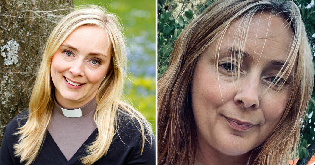 Kristina Lethin då och nu. <strong>Foto: Johan Paulin/SVT & Privat</strong>. Kristina Lethin i SVT:s Tro, hopp och kärlek och hur hon ser ut i dag.