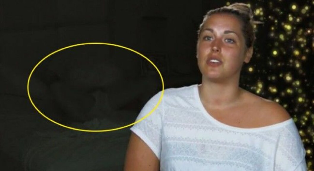 Emelie “Diddi” Didriksson fick till det med Adrian Montin efter festen. Foto: TV3 0004
