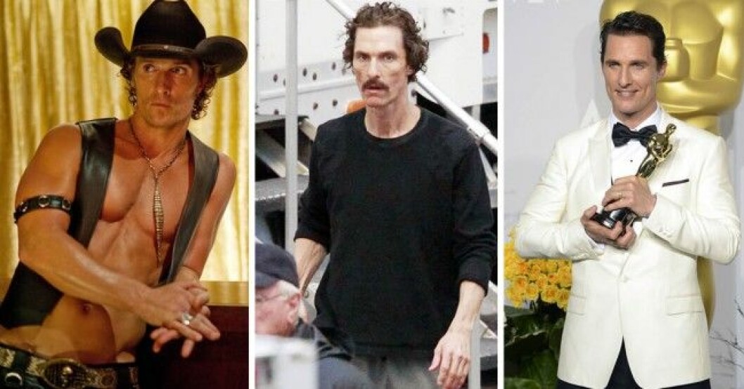 Matthew McConaughey har gått från <em>Magic Mike</em> till <em>Dalls Buyers Club </em>och tillbaka. Foto: IBL, Stella. Foto: IBL, Stella Pictures