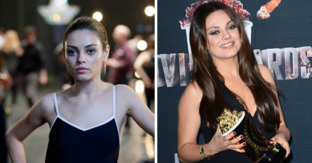 Mila Kunis i <em>Black Swan </em>och på röda mattan. Foto: IBL, Stella Pictures Foto: IBL, Stella Pictures