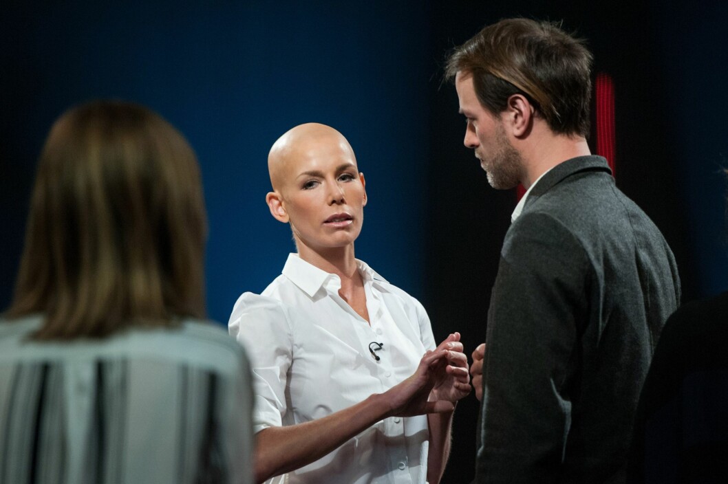 Gunhild har gått igenom en stamcellstransplantation. Foto: IBL Gunhild har gått igenom en stamcellstransplantation. Foto: IBL