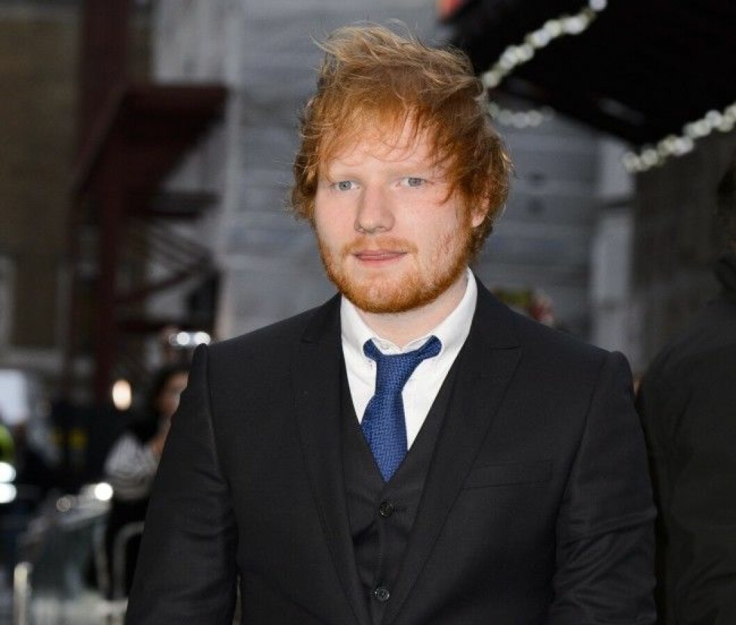Ed Sheeran är i knipa. Ed Sheeran är i knipa.