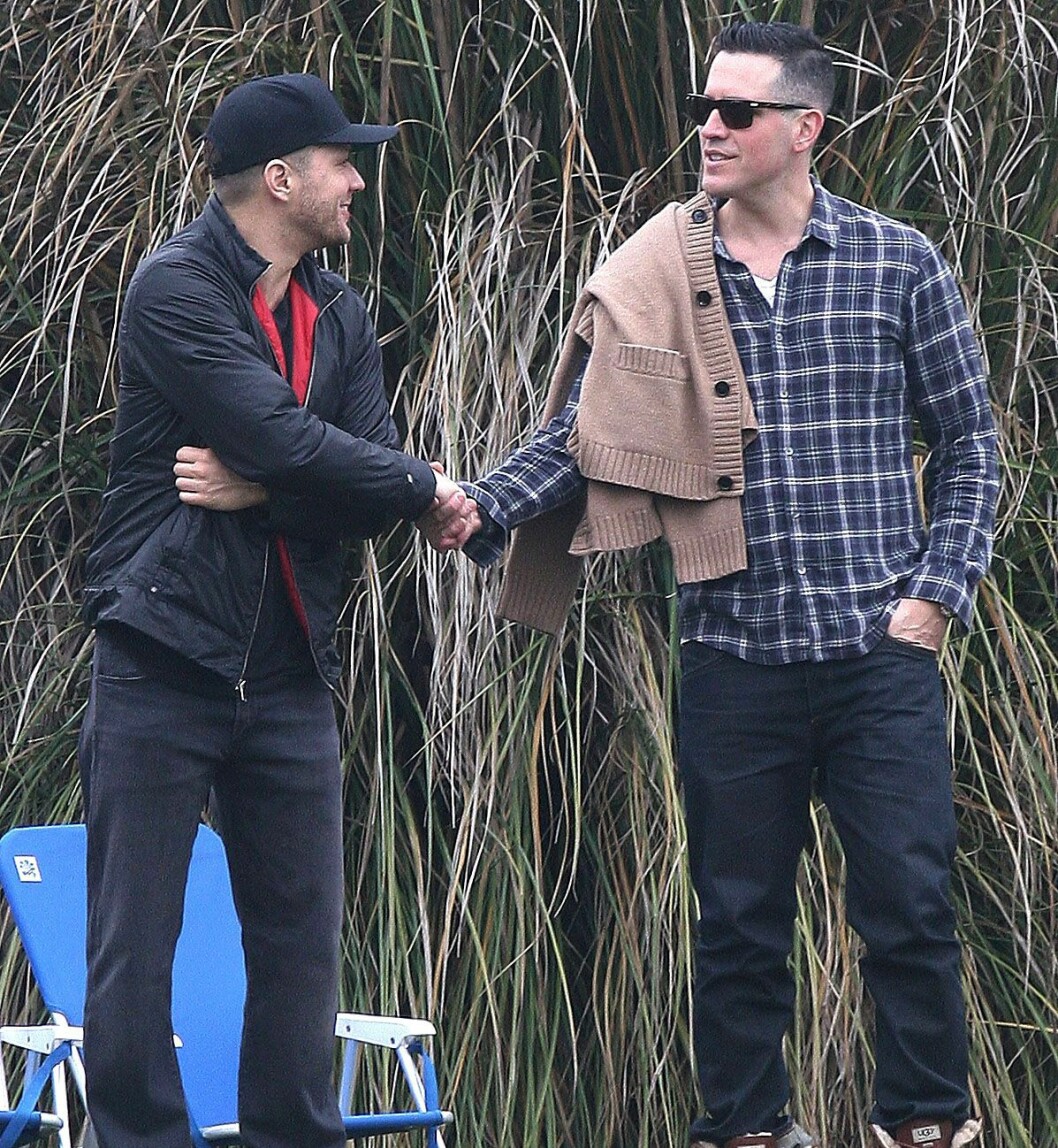 Ex-maken Ryan Phillippe och maken Jim Toth har en bra relation.