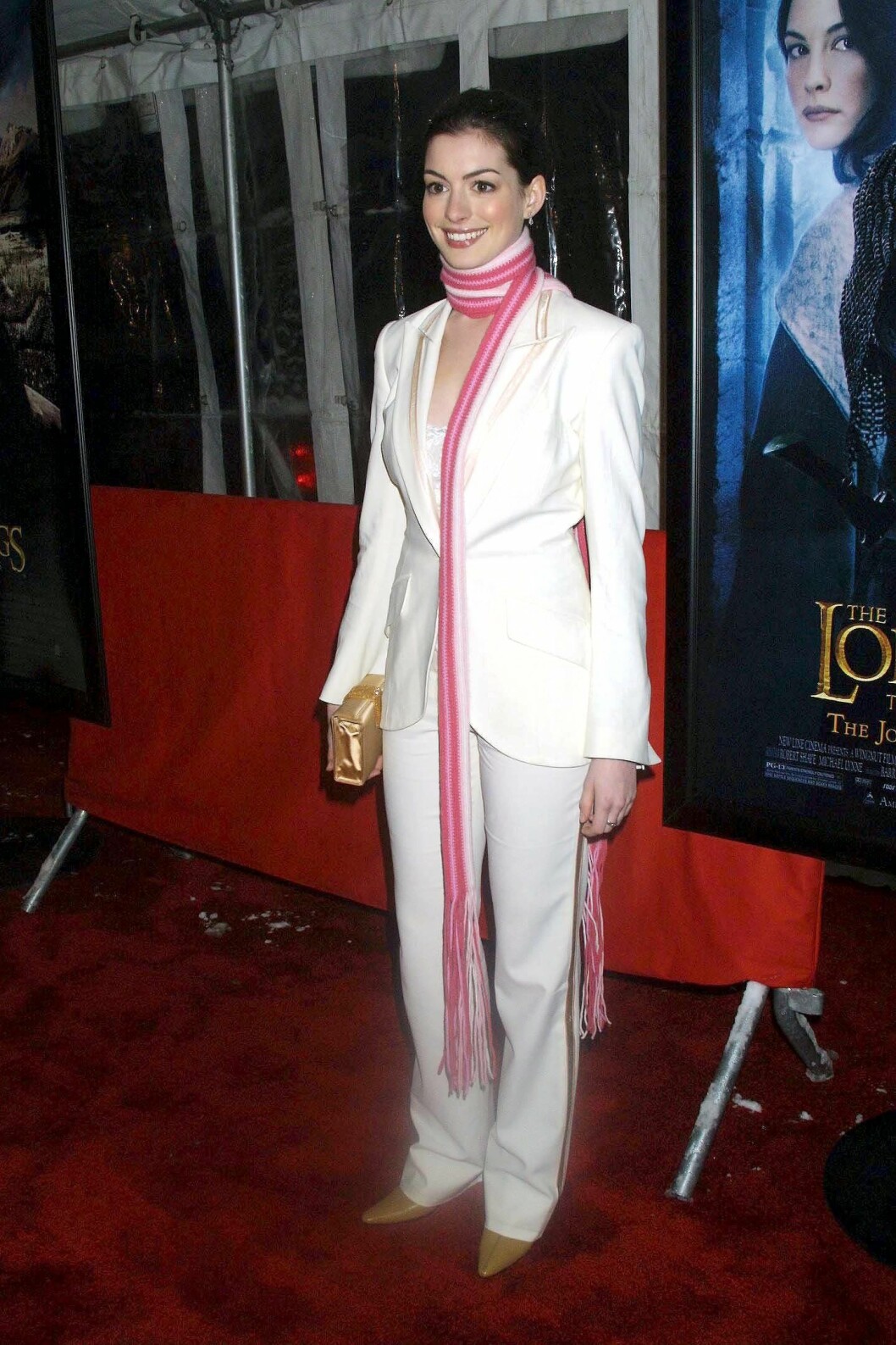 Anne Hathaway. Foto: All Over Press 'LORD OF THE RINGS : THE TWO TOWERS' FILM PREMIERE, NEW YORK, AMERICA - 05 DEC 2002