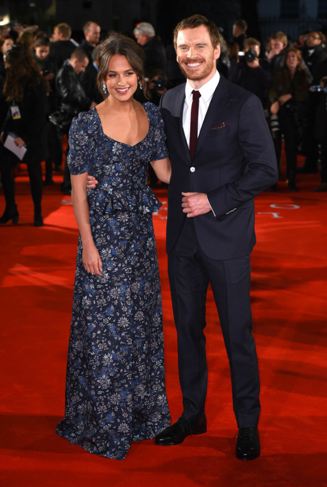 Alicia Vikander och Michael Fassbender.