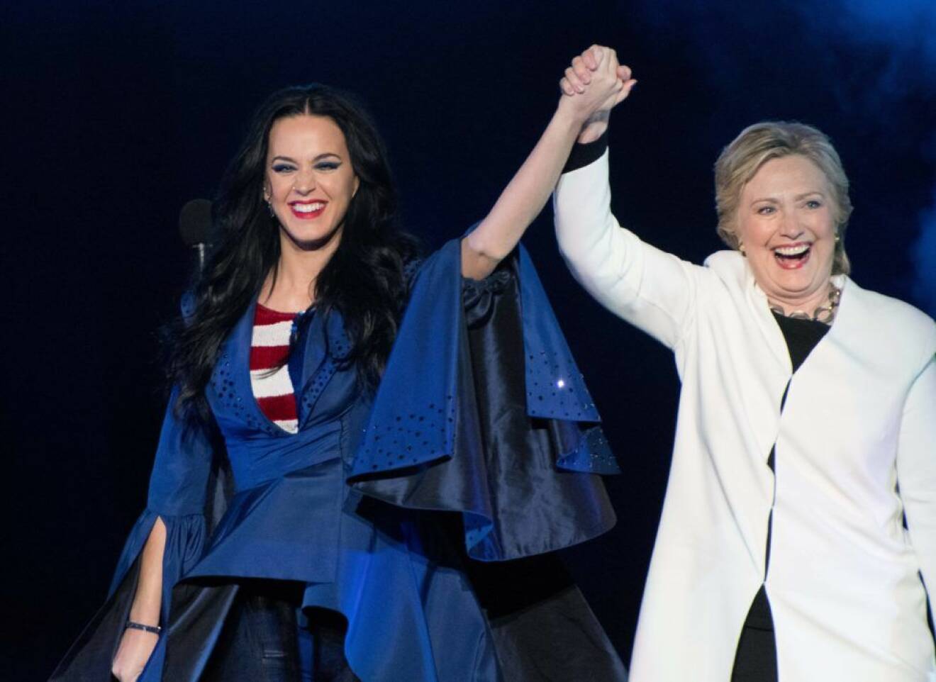 I helgen uppträdde Katy Perry i Pennsylvania för att supporta Hillary Clinton.