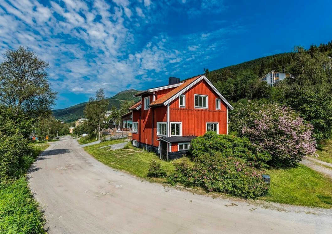 Petter Alexis hus i Åre som är till salu. Foto: Amanda Freskgård.