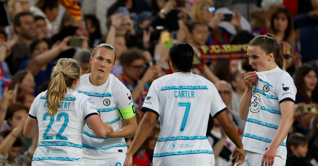 14 maj spelar Magdalena Eriksson och hennes Chelsea FA-cupfinal mot Manchester United. Arkivbild. Damernas FA-cupfinal utsåld – för första gången