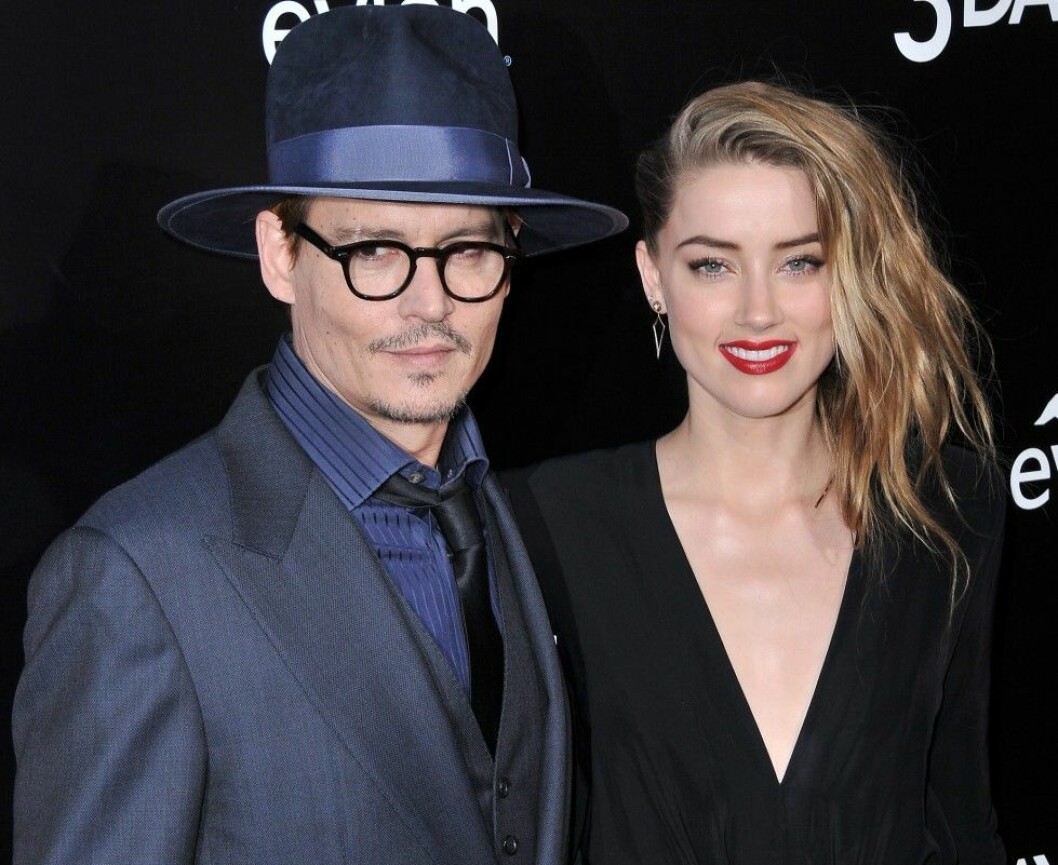 Johnny Depp och Amber Heard satsar på ett nytt kapitel i livet. Foto: All Over Foto: All Over