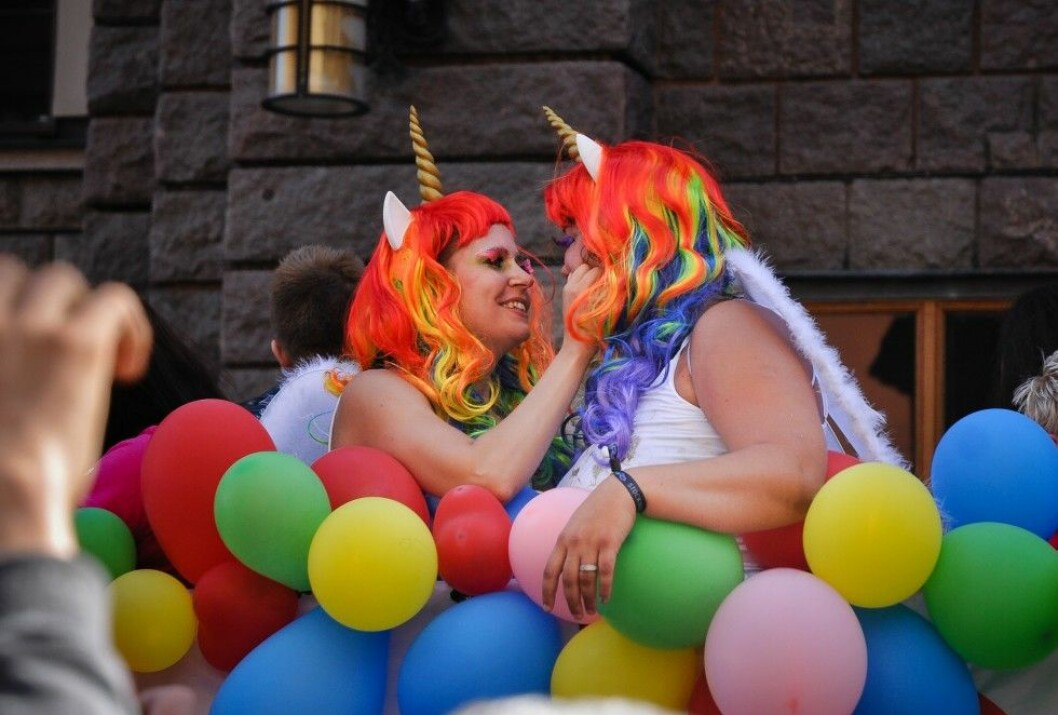 Sveriges överbefälhavare Sverker Göransson. Stockholm Gay Pride