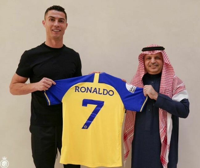 Cristiano Ronaldo är klar för klubben Al-Nassr från Saudiarabien.