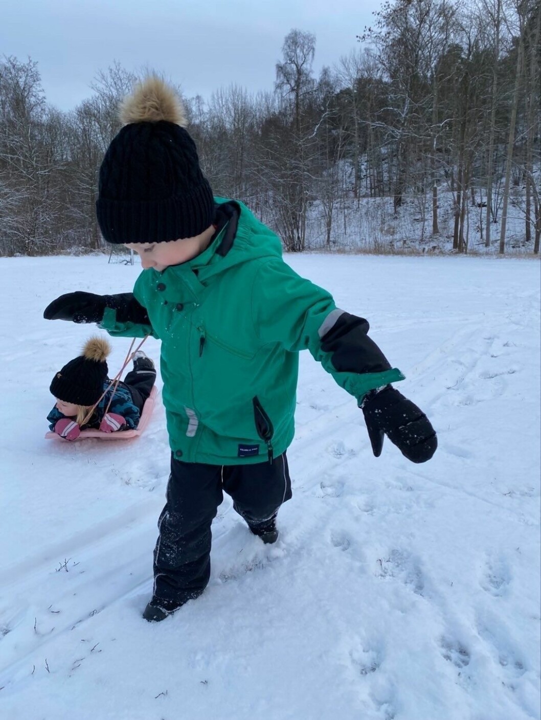 Anna har två barn, dottern Sally är 4 år.