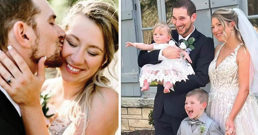 Jessica, 32, dog dagar innan sin första bröllopsdag – maken Kevin förkrossad