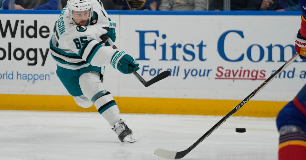 20 mål för Erik Karlsson i San Jose. Rekordnotering för Karlsson – skrev historia