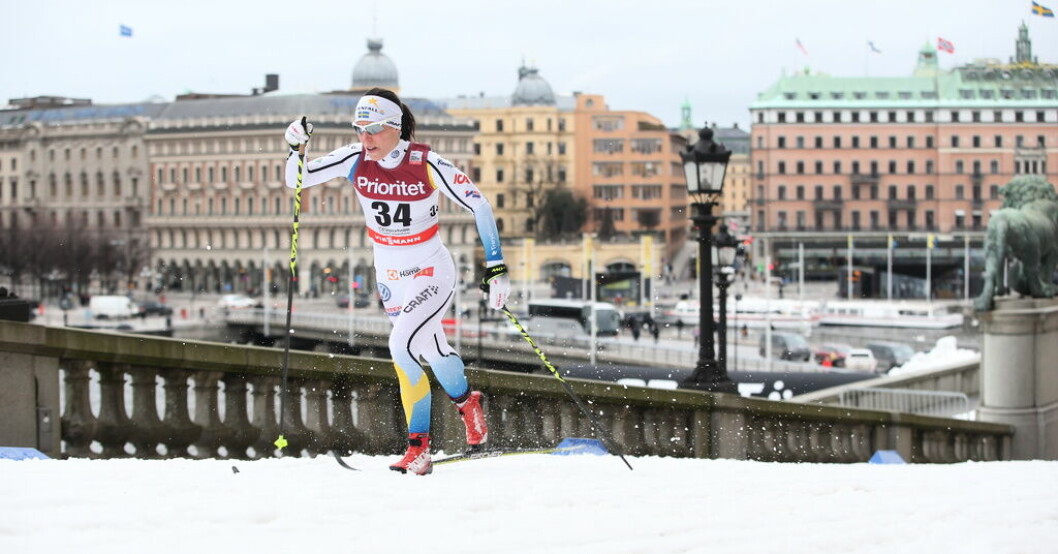 2016 körde Charlotte Kalla Slottssprinten. Nu kan tävlingen återuppstå. Arkivbild. Öppnar för comeback för Slottssprinten