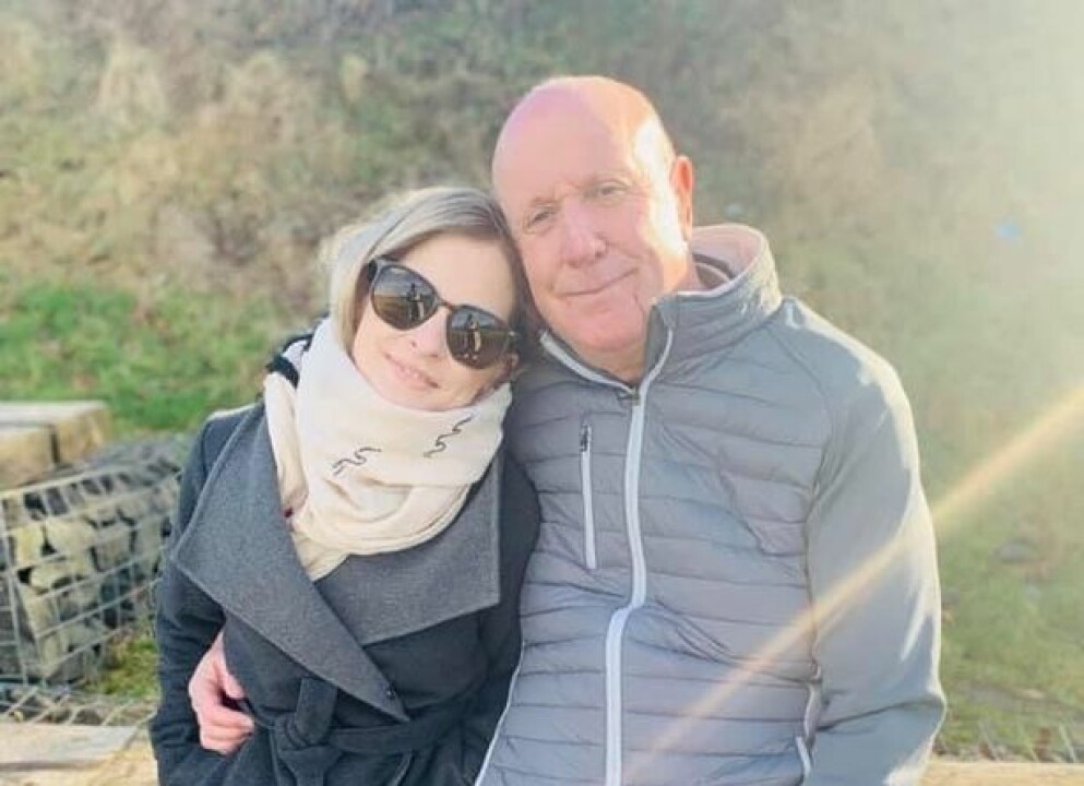 Rachel och hennes pappa, Robert Macintyre. <span class=" bold" data-lab-bold_desktop="bold">FOTO</span>: <span class=" italic" data-lab-italic_desktop="italic">privat</span>