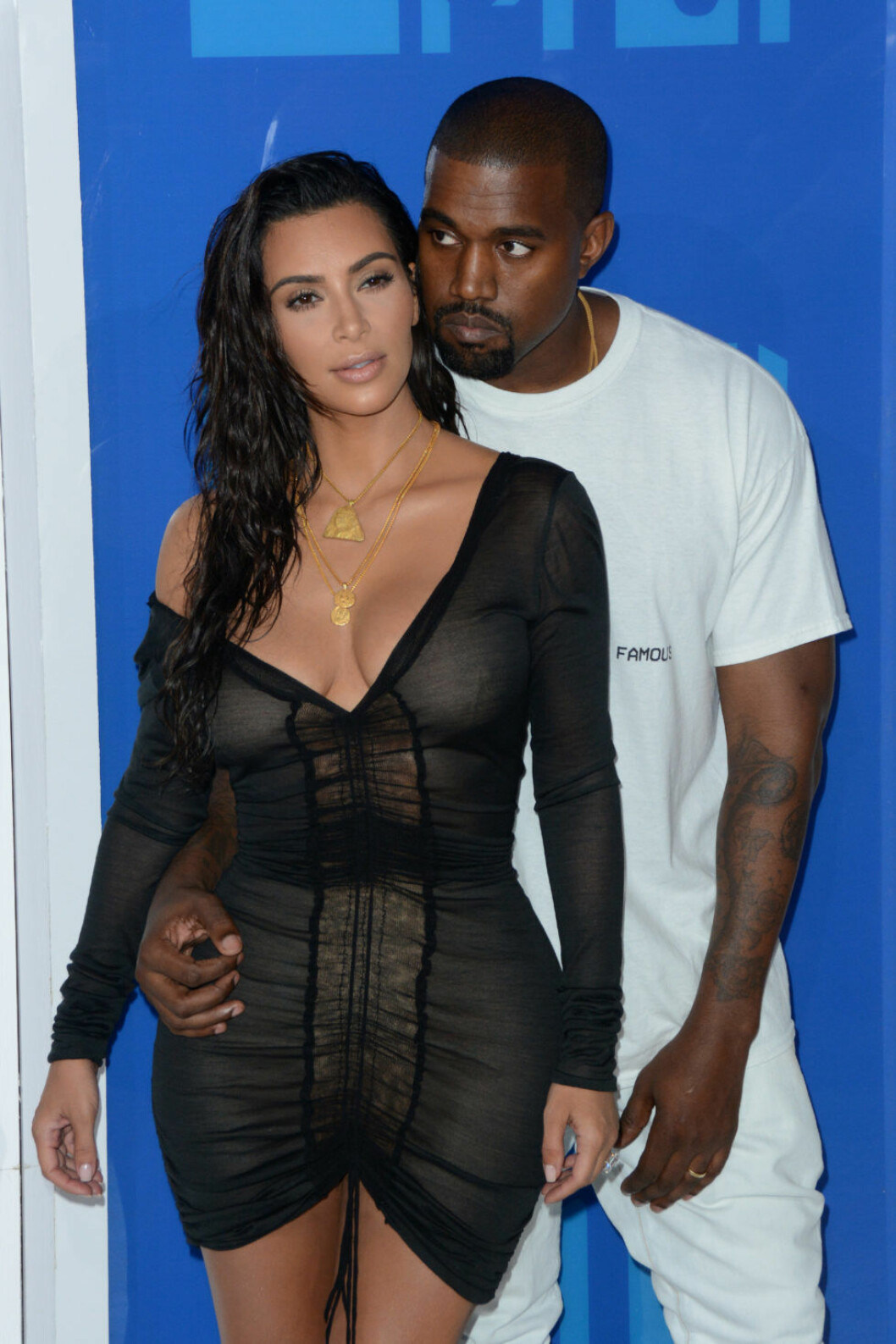 2016 MTV Video Music Awards - Red Carpet Arrivals Featuring: Kim Kardashian, Kanye West Where: New York, New York, United States When: 29 Aug 2016 Credit: Ivan Nikolov/WENN.com