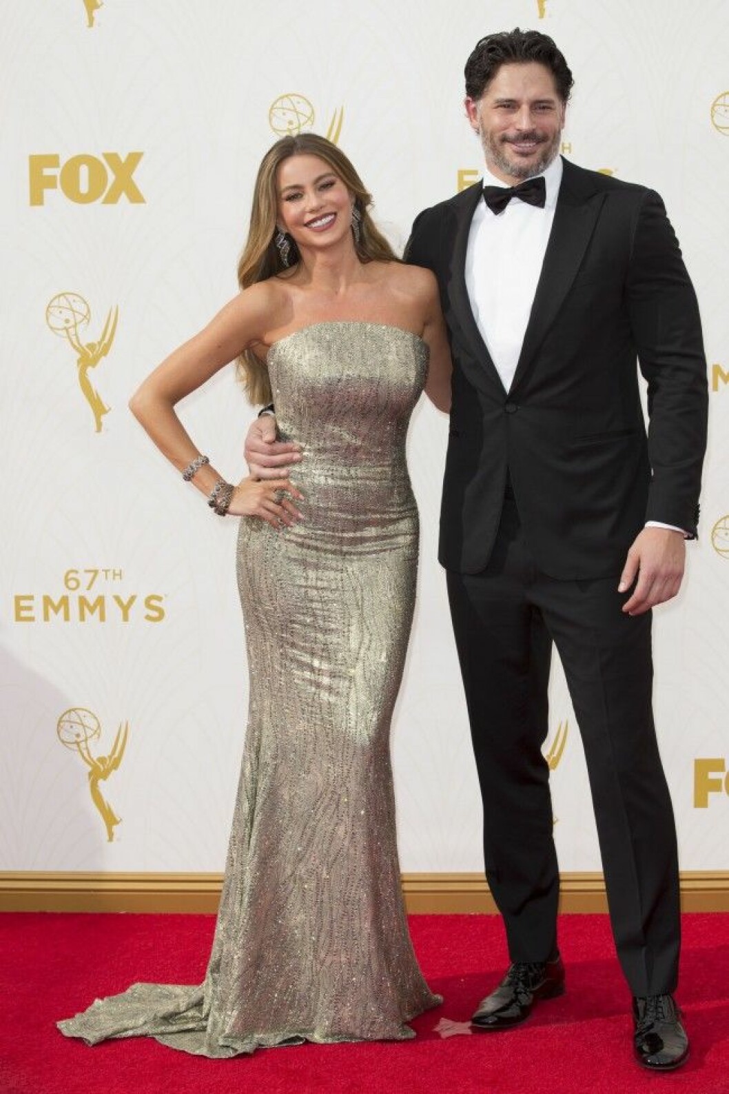 Foto: All Over Press 67th Annual Primetime Emmy Awards at Microsoft Theater - Red Carpet Arrivals Featuring: Sofia Vergara, Joe Manganiello Where: Los Angeles, California, United States When: 20 Sep 2015 Credit: Brian To/WENN.com