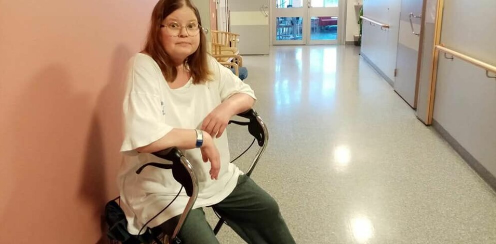 <strong>Anna Lundberg svävade mellan liv och död och var inlagd på sjukhuset i tre månader.</strong> Anna var på sjukhus i tre månader.