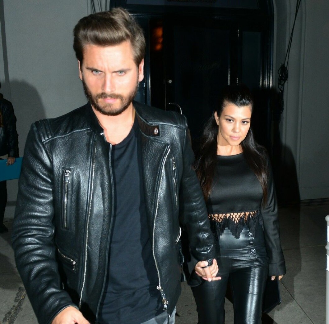 Nu är förhållandet över, enligt flera källor. Foto: All Over Press The Kardashians Out For Family Dinner At Craig's Restaurant.
