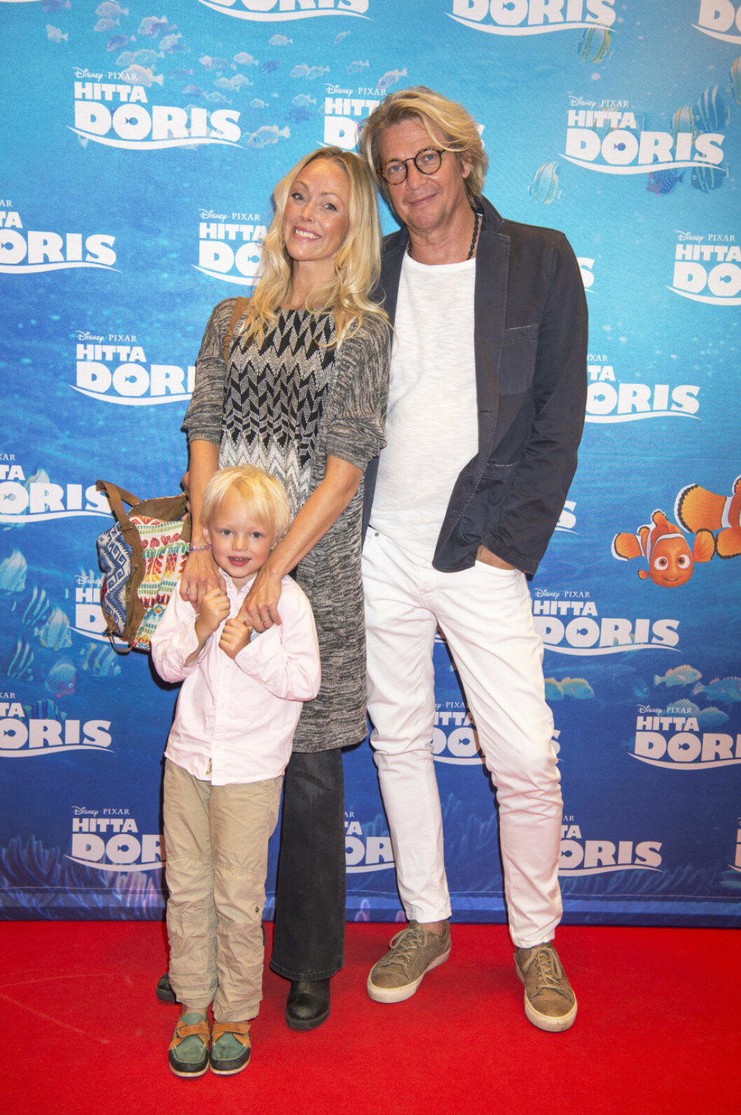 Tommy Nilsson med Linda Olsson och Kim.