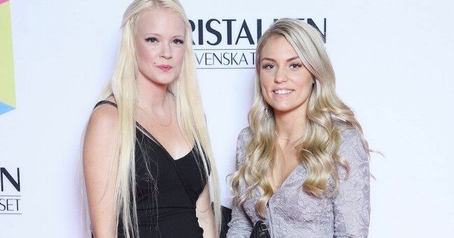 Natalie och Julia Bergman från Unga mammor. Natalie och Julia Bergman från Unga mammor.
