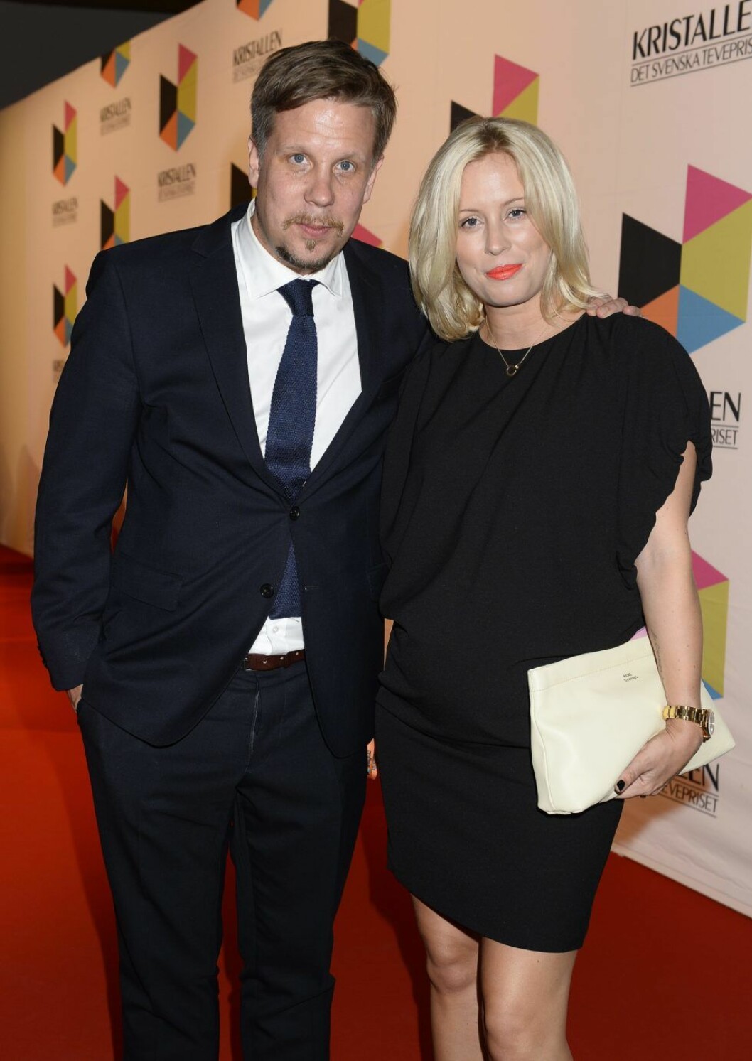 I början av oktober skilde sig Filip Hammar från hustrun Jennie. Filip Hammar, Jennie Hammar TV-priset Kristallen delas ut, Stockholmsmässan, 2013-08-30 (c) Karin Törnblom / IBL
