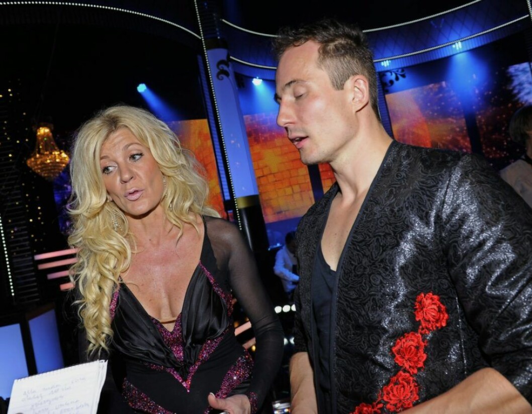 Maria Montazami med danspartnen Kristjan Lotus i Let's Dance