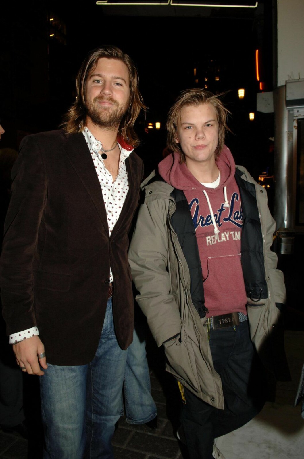 Anton och brorsan Tim på den tiden det begav sig