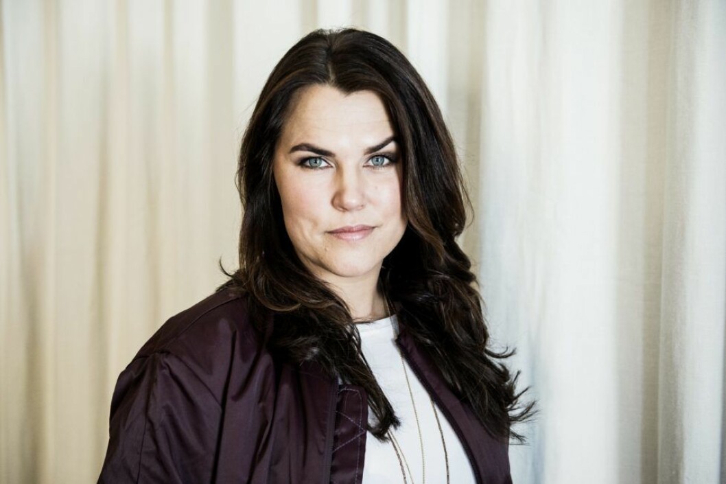 Mia Skäringer är tillbaka efter sjukskrivningen.