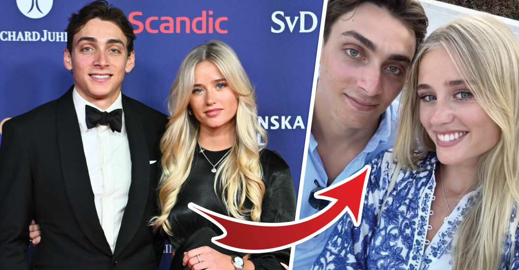 Duplantis och Inglanders bilder från lyxsemestern – exklusiva resmålet