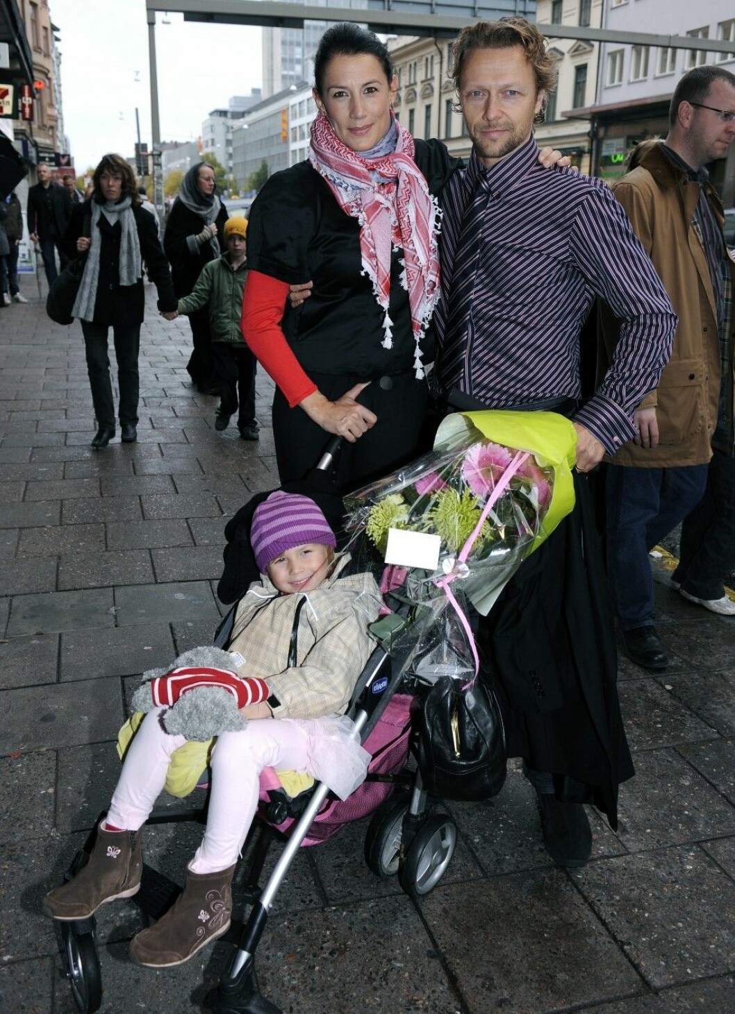Jill, Håkan och dottern Havanna. Foto: IBL Jill, Håkan och dottern Havanna. Foto: IBL