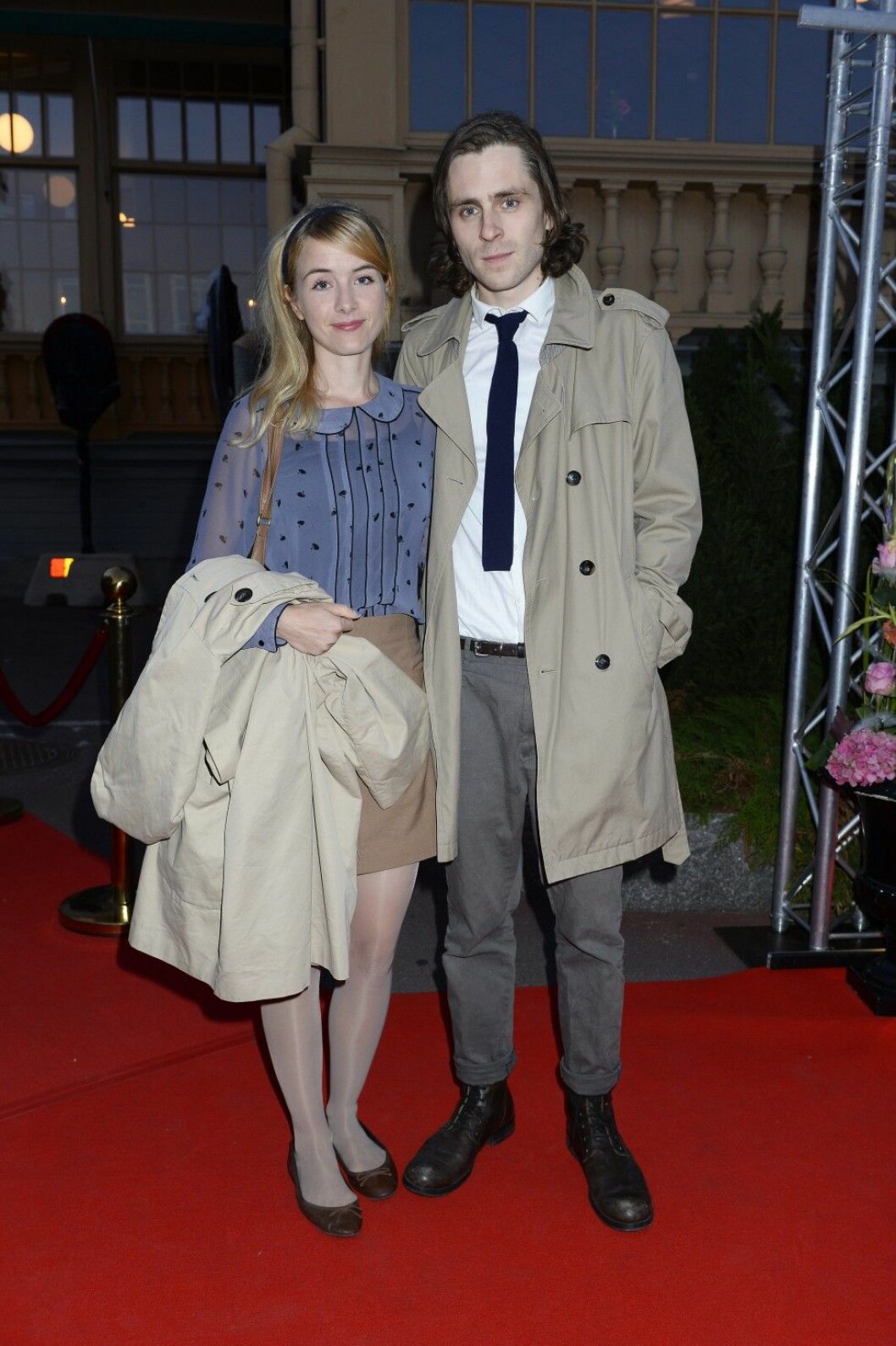 Sverrir med exet Josefin Ljungman. Foto: IBL Sverrir med exet Foto: IBL