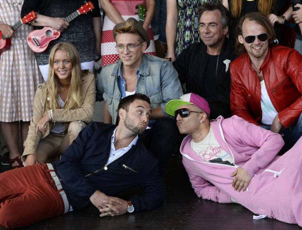Foto: IBL Presentation av sommarens artister, Allsång på Skansen, 2013-06-11