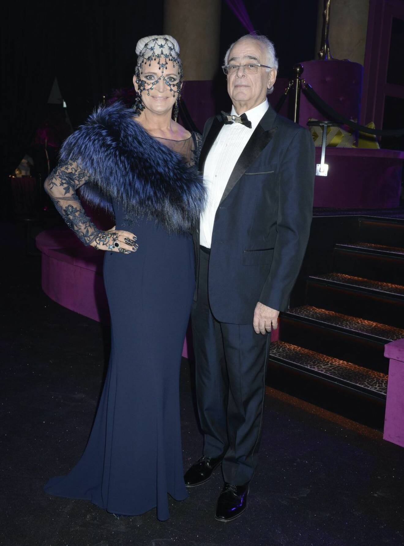 Grete Qviberg och Kent Löwenberg på Gretes 70-årsfest. 