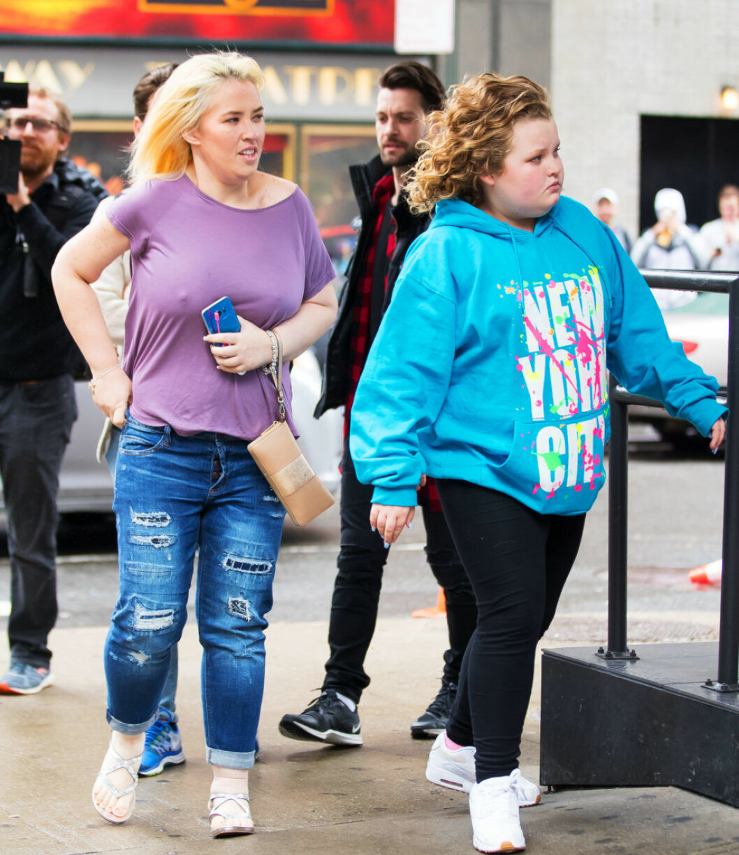Honey Boo Boos mamma har gått ned 140 kilo. Foto: IBL