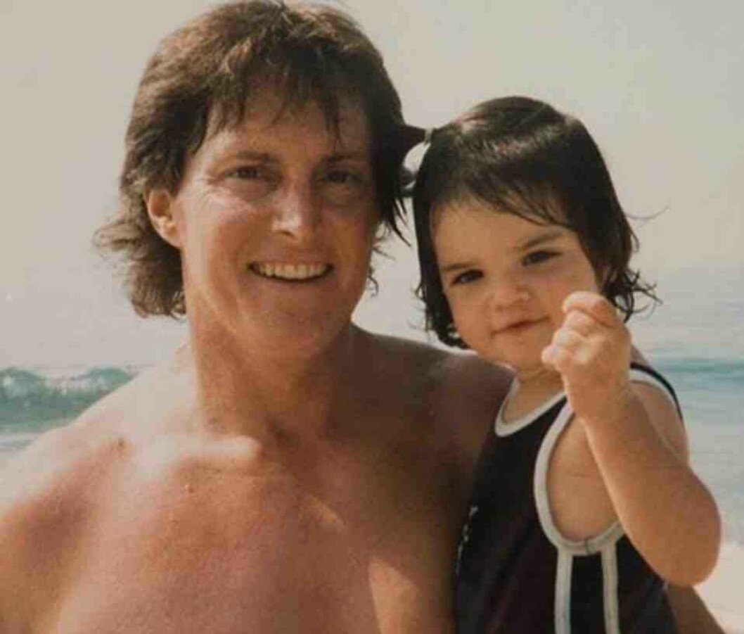 Kendall Jenner och pappa Caitlyn, då Bruce, Jenner.