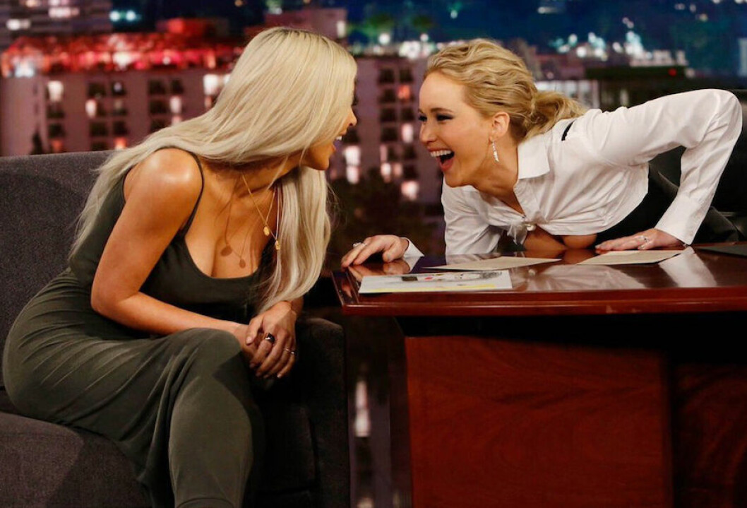 Kim Kardashian och Jennifer Lawrence – nya bff:s.