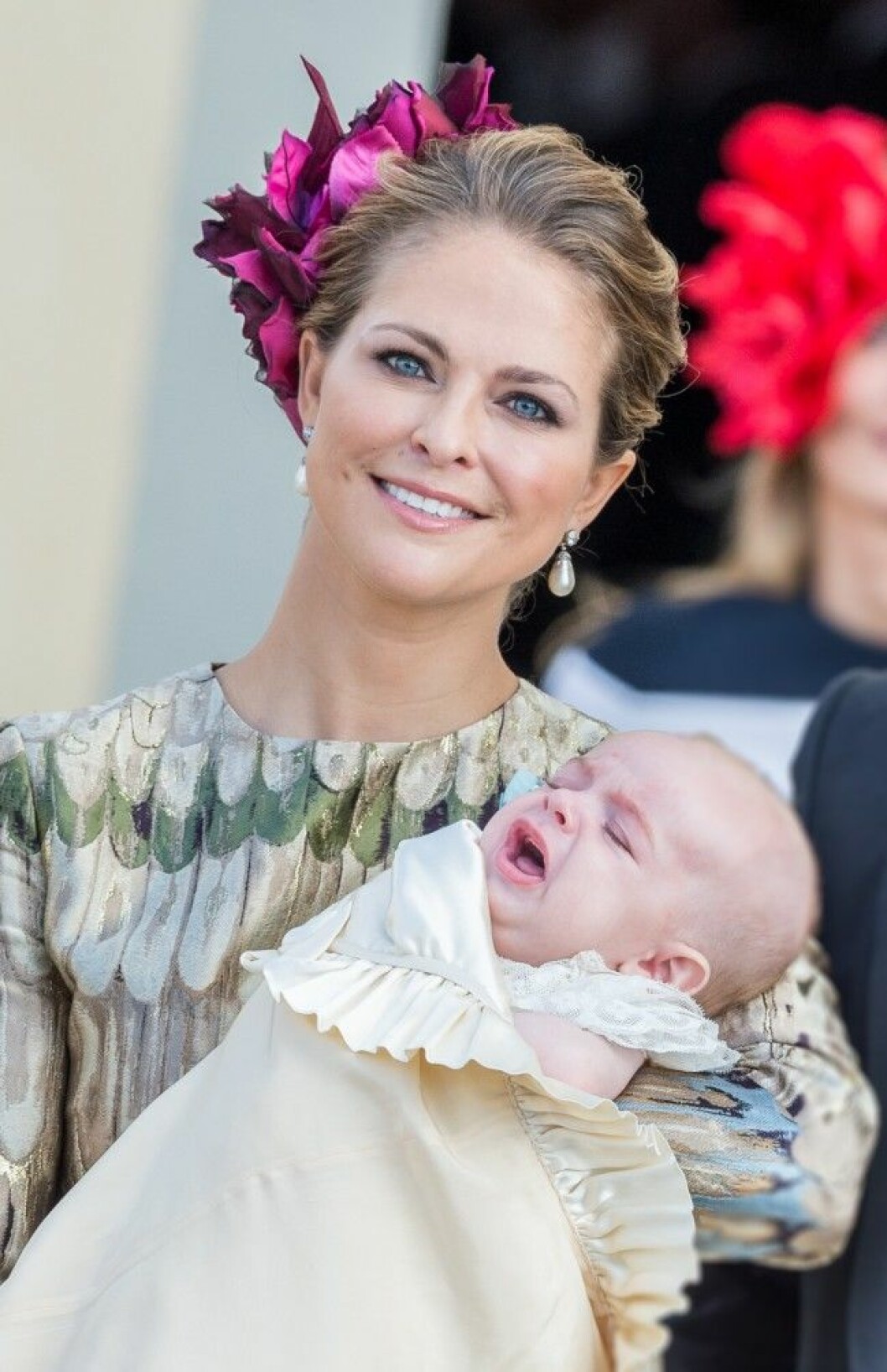 Foto: All Over Press 2015-10-11, Drottningholm Palace Church, Sweden In pic: Prince Nicolas Today was the baptism of Princess Madeleine and Christopher O'Neill's son - Prince Nicolas at the Drottningholm Palace Church. From the swedish royal family was also King Carl Gustaf, Queen Silvia, Crown Princess Victoria, Prince Daniel, Estelle, Prince Carl Philip and Princess Sofia attended. After the naming ceremony that began at 12:00 gave the royal couple a reception inside the Drottningholm Palace. Pictures of this event. All Over Press