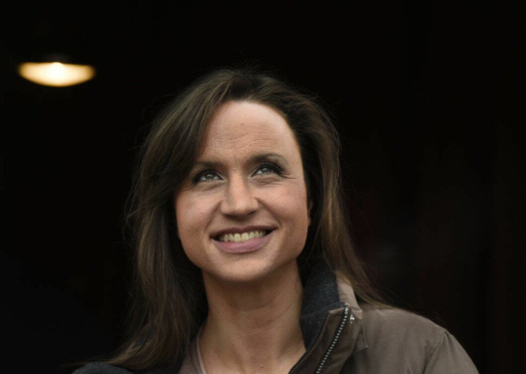 Petra Mede mår bättre idag. Petra Mede