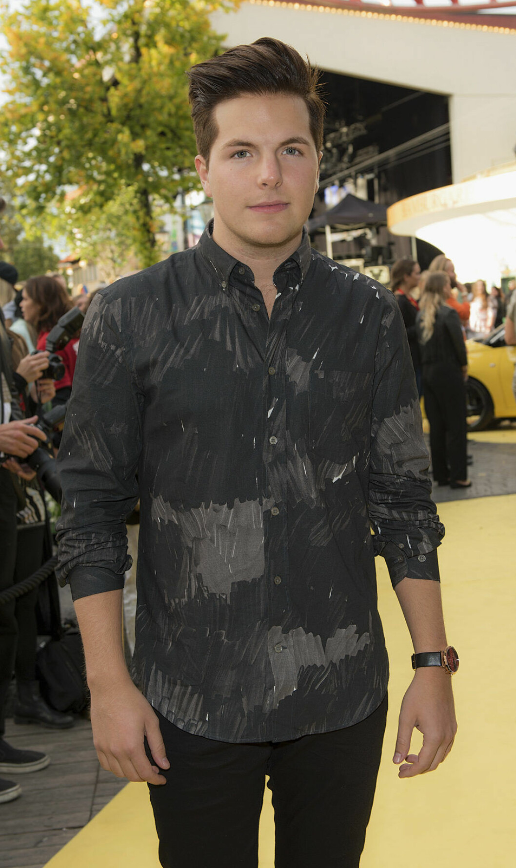 Robin fick stora framgångar när han vann Melodifestivalen 2013 med låten “You”. STOCKHOLM SWEDEN 2014-08-28 Rockbj??rnen Live 2014 p?? Gr??na Lund i Stockholm Bilden Robin Stjernberg Foto ??Eero Hannukainen EEROBILD IBL IBL *** Local Caption *** 4.04814521