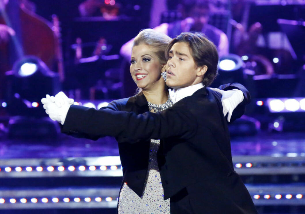 Benjamin Ingrosso och Sigrid Bernson.