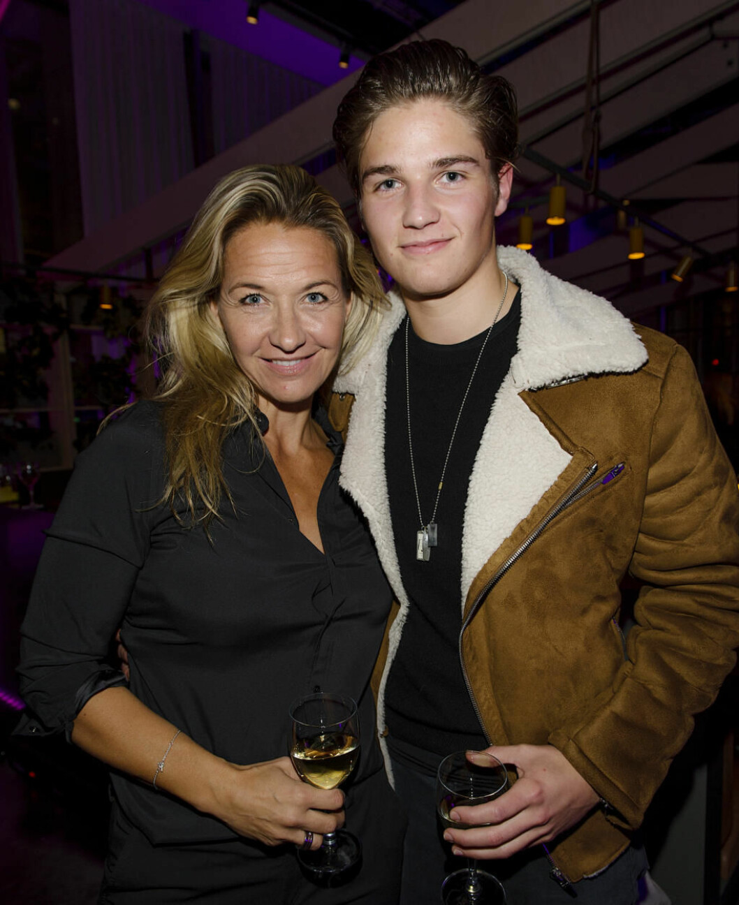 Kristin Kaspersen med sonen Filip.