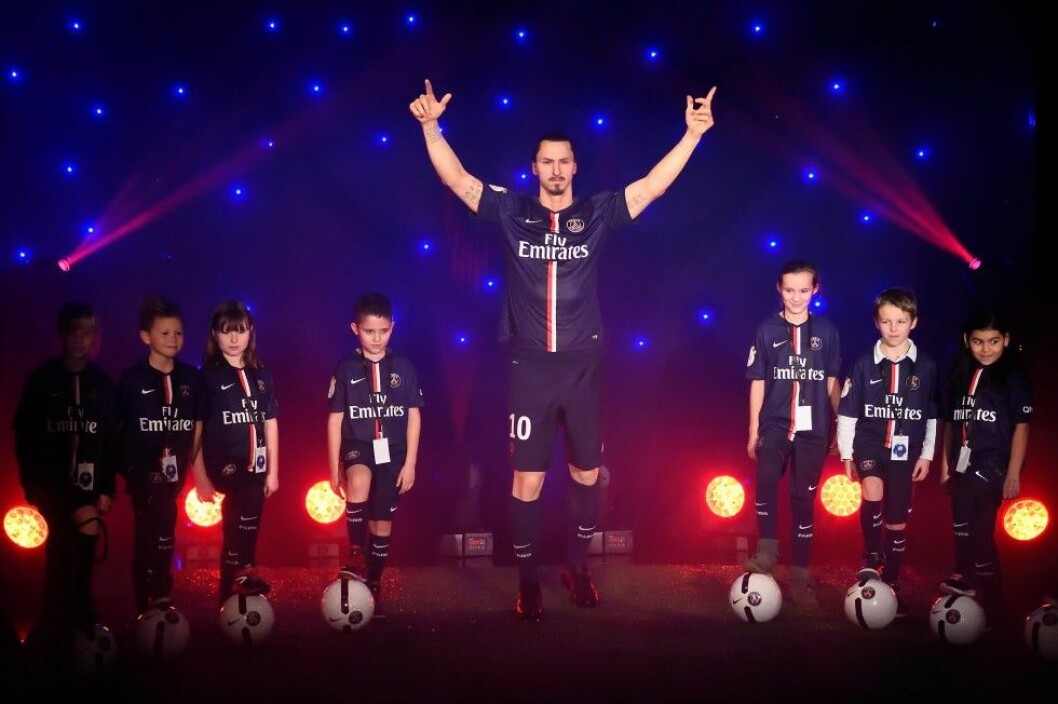 Zlatan blir den första svensk som vaxdocka på museet i Paris. Foto: IBL/ Nicolas Briquet. Zlatan Ibrahimovic Wax Figure - Paris