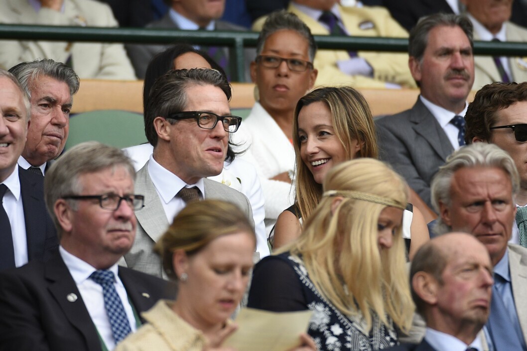 Snart är det dags igen. Hugh Grant och svenska Anna väntar barn nummer två ihop. Foto: IBL Snart är det dags igen. Hugh Grant och svenska Anna väntar barn nummer två ihop. Foto: IBL