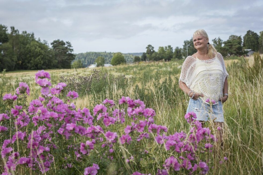 Anette älskar livet på Ekerö.